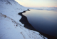 cendres volcaniquesrecouvertes de neige